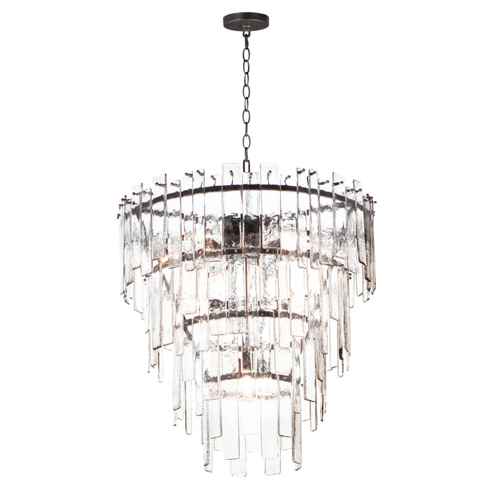 Maxim Warren 12-Light Pendant Model: 21837AGDBZ