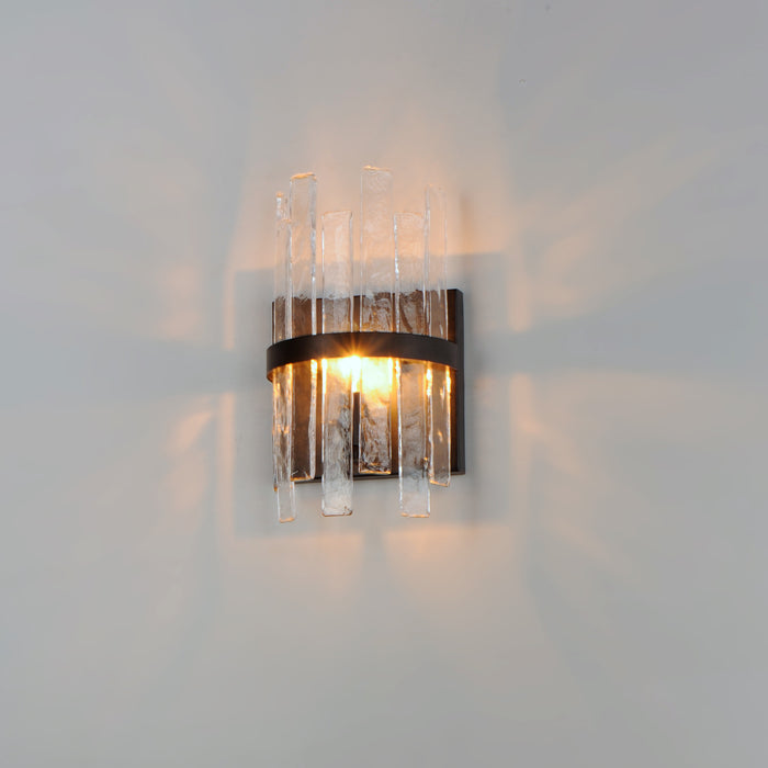 Maxim Warren 1-Light Wall Sconce Model: 21839AGDBZ