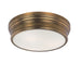 Maxim Fairmont 3-Light Flush Mount Model: 22371SWNAB