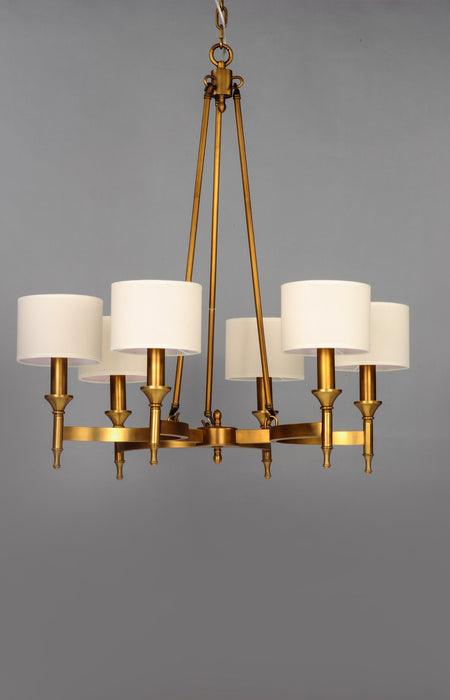 Maxim Fairmont 6-Light Chandelier Model: 22375OMNAB