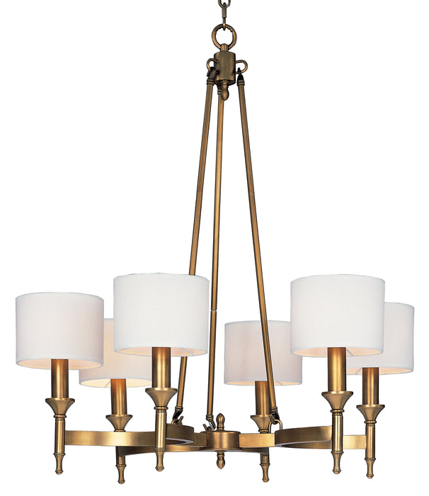 Maxim Fairmont 6-Light Chandelier Model: 22375OMNAB