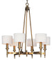 Maxim Fairmont 6-Light Chandelier Model: 22375OMNAB