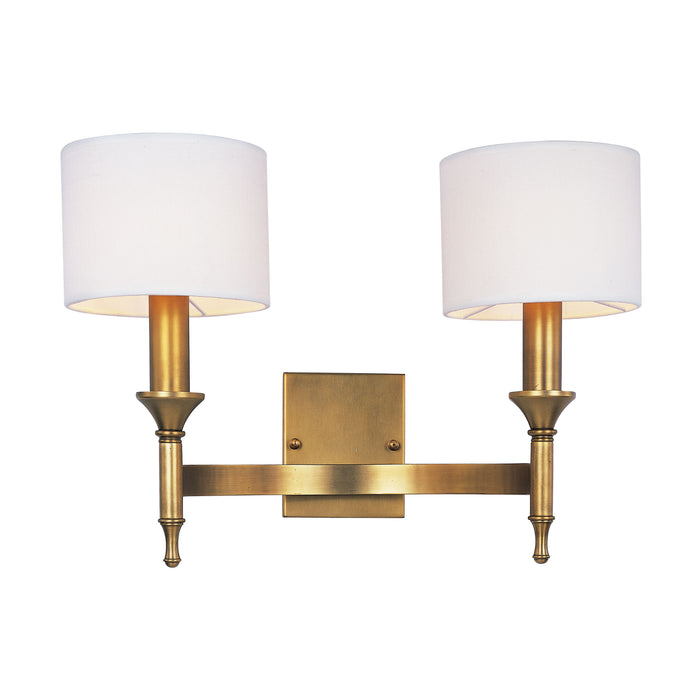 Maxim Fairmont 2-Light Wall Sconce Model: 22379OMNAB