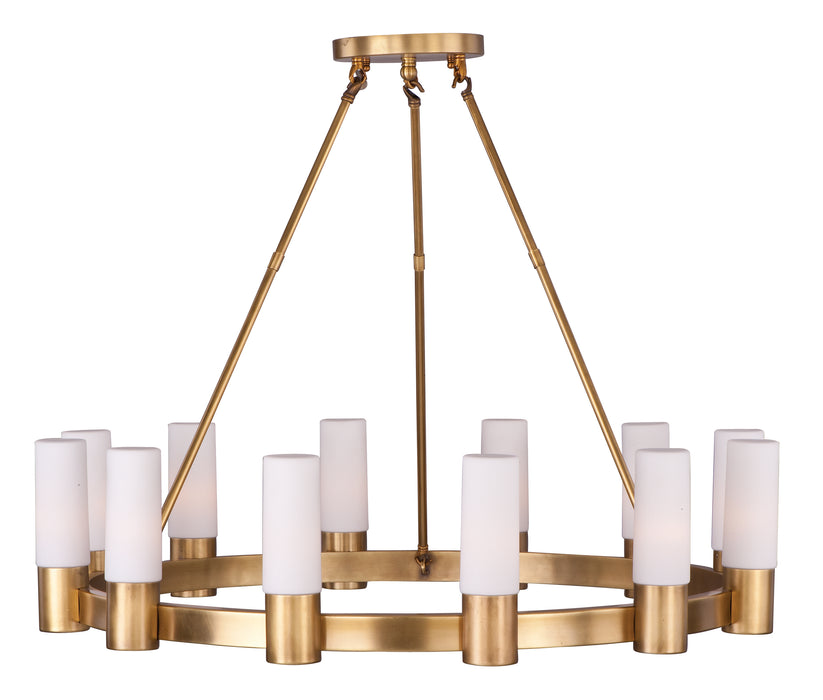 Maxim Contessa 12-Light Chandelier Model: 22419SWNAB