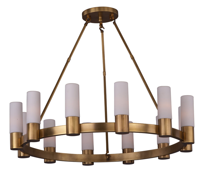 Maxim Contessa 12-Light Chandelier Model: 22419SWNAB