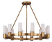 Maxim Contessa 12-Light Chandelier Model: 22419SWNAB