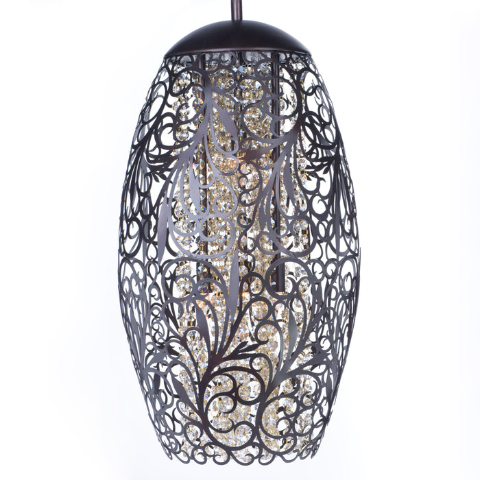 Maxim Arabesque 1-Light Mini Pendant Model: 24153CGOI