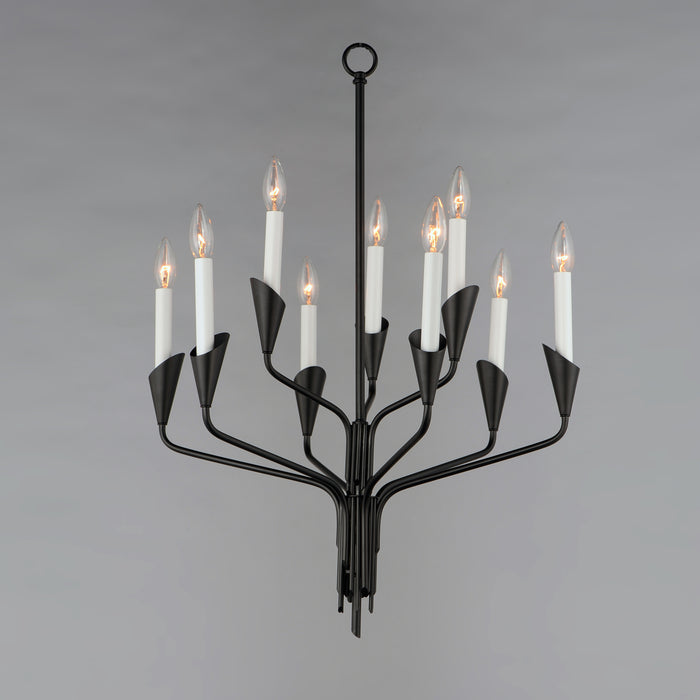 Maxim Calyx 9-Light Chandelier Model: 24349BK