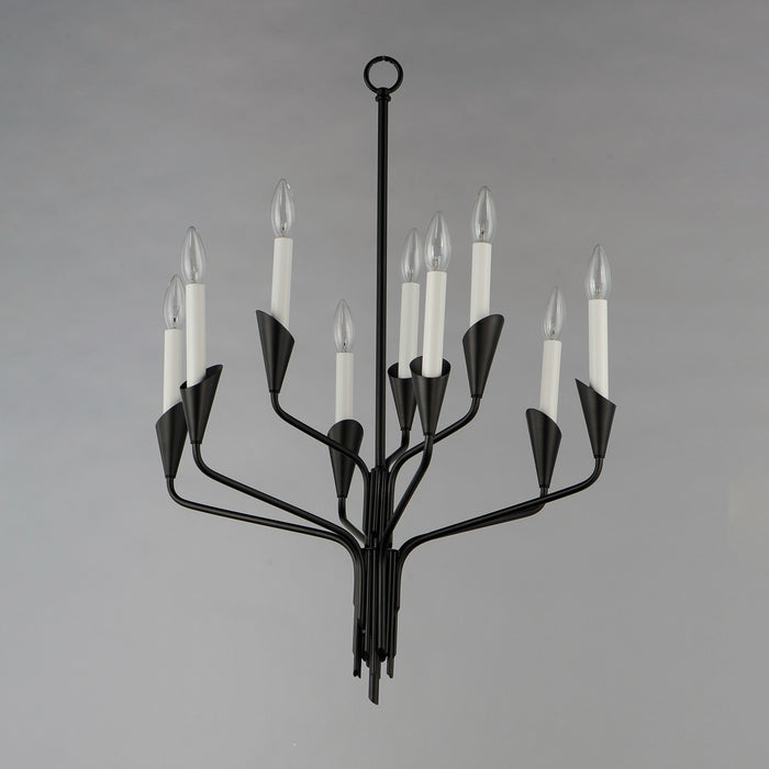 Maxim Calyx 9-Light Chandelier Model: 24349BK