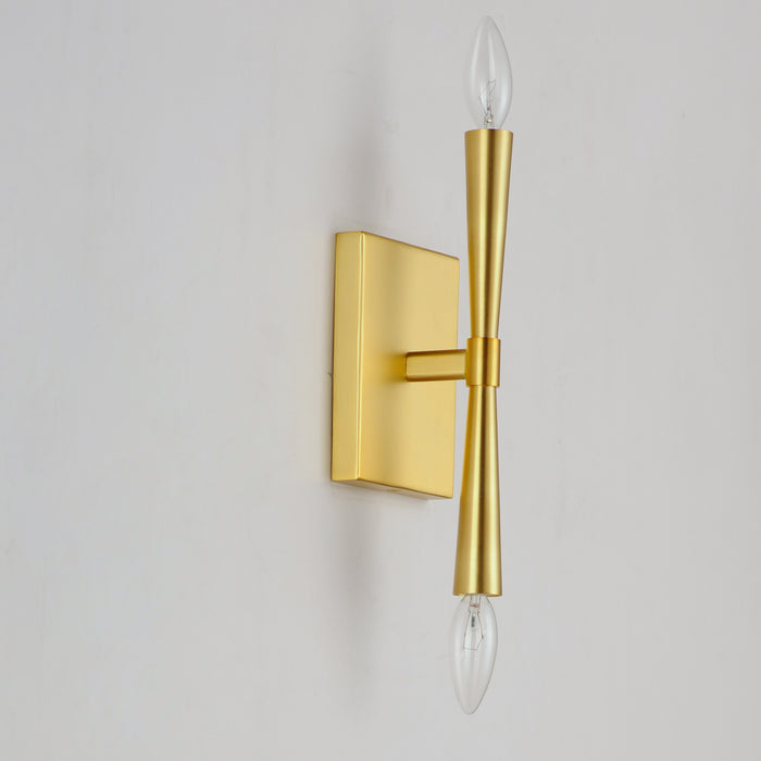 Maxim Rome 2-Light Wall Sconce Model: 24621SBR