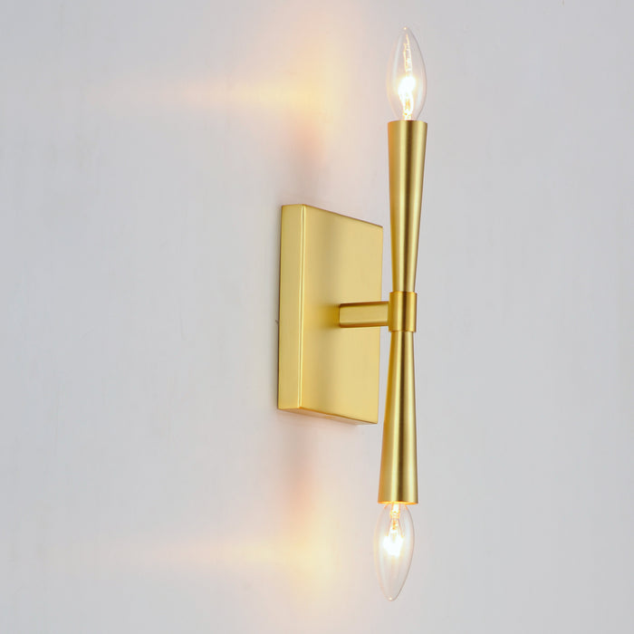 Maxim Rome 2-Light Wall Sconce Model: 24621SBR