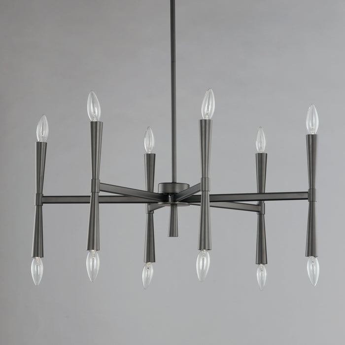 Maxim Rome 12-Light Chandelier Model: 24626BK