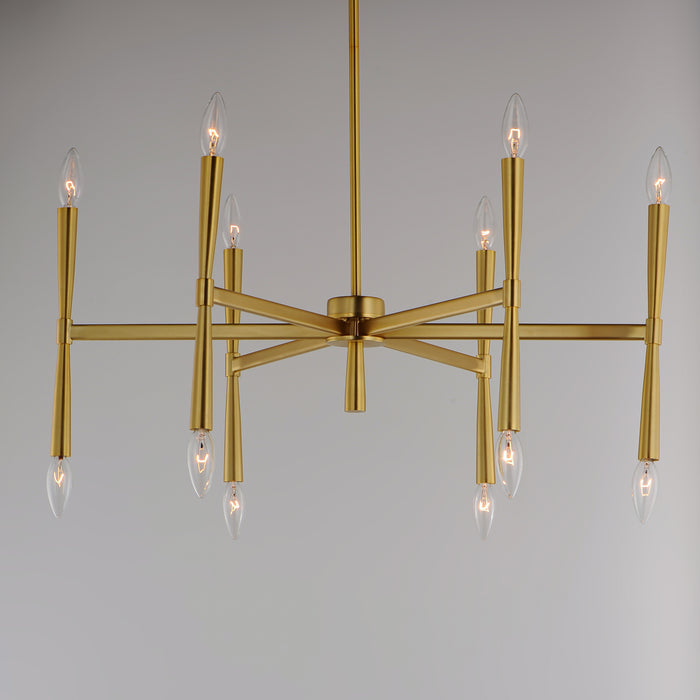 Maxim Rome 12-Light Chandelier Model: 24626SBR