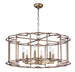 Maxim Helix 6-Light Chandelier Model: 24735BZF