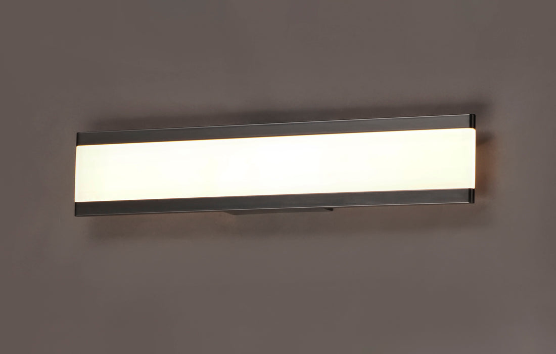 Maxim Visor 24 LED Wall Sconce Model: 24754FTBK