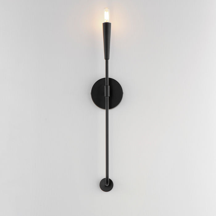 Maxim Vela 1-Light Sconce Model: 24811BK