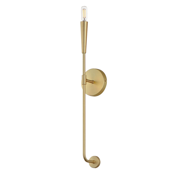 Maxim Vela 1-Light Sconce Model: 24811SBR