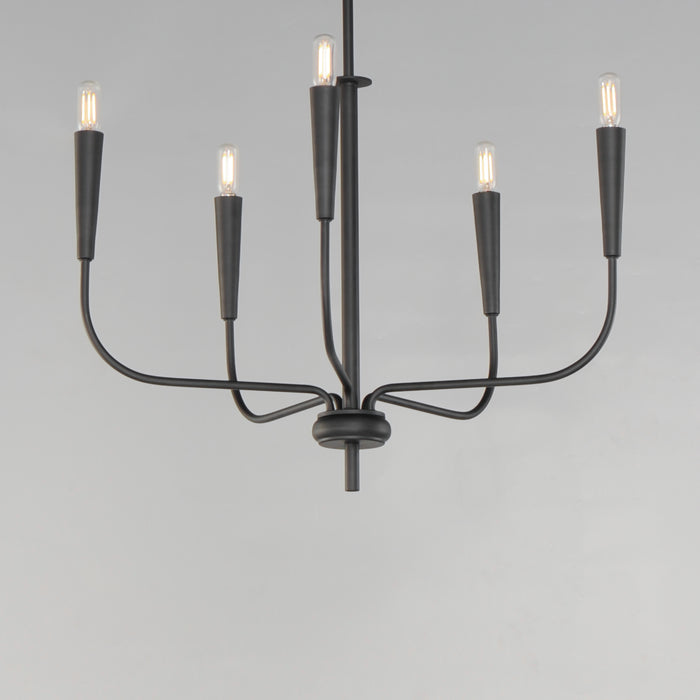 Maxim Vela 5-Light Chandelier Model: 24815BK