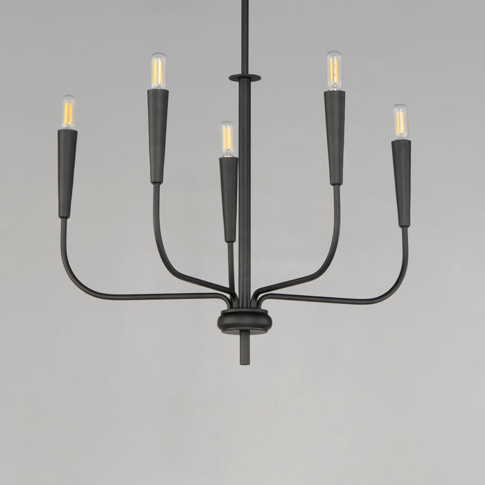 Maxim Vela 5-Light Chandelier Model: 24815BK