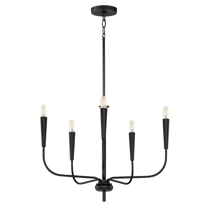 Maxim Vela 5-Light Chandelier Model: 24815BK