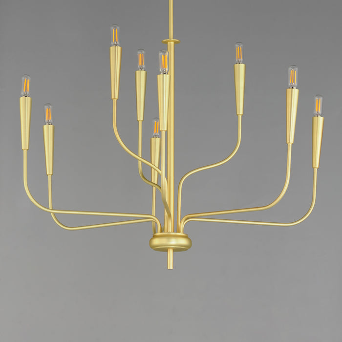 Maxim Vela 9-Light Chandelier Model: 24819SBR