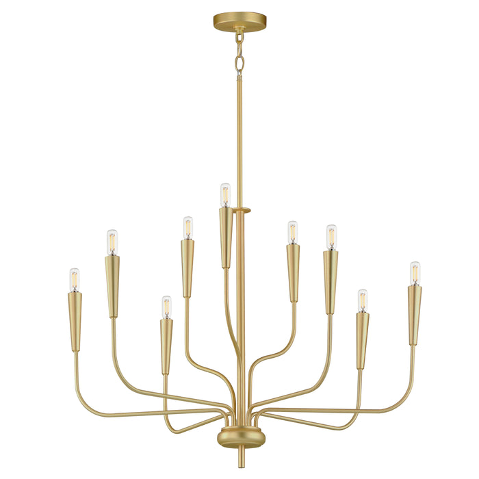 Maxim Vela 9-Light Chandelier Model: 24819SBR