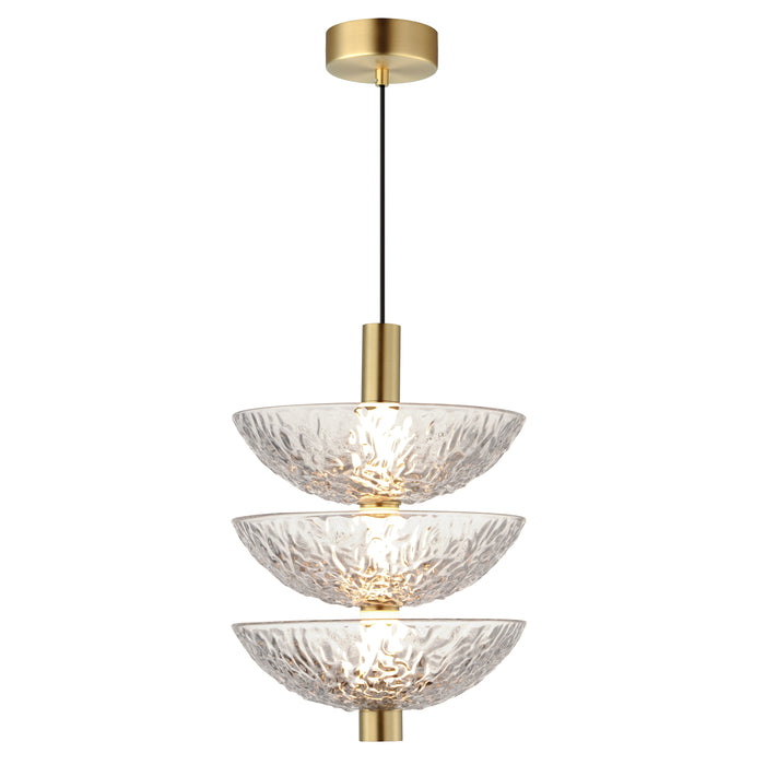 Maxim Metropolis 3-Light Pendant Model: 24983TCSBR