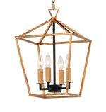 Maxim Abode 4-Light Small Chandelier Model: 25152GLTXB