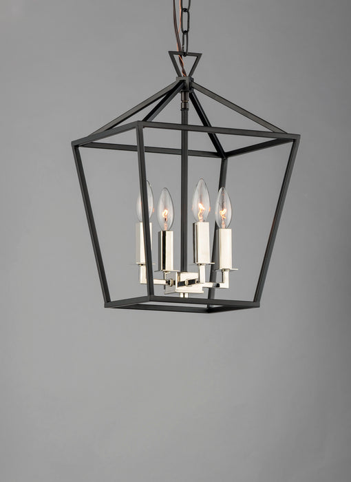 Maxim Abode 4-Light Small Chandelier Model: 25152TXBPN