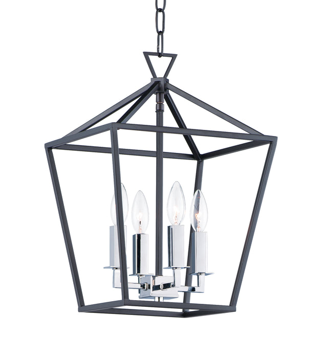 Maxim Abode 4-Light Small Chandelier Model: 25152TXBPN