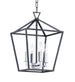 Maxim Abode 4-Light Small Chandelier Model: 25152TXBPN