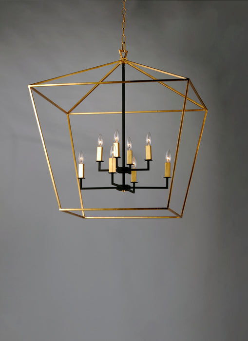 Maxim Abode 8-Light Chandelier Model: 25154GLTXB