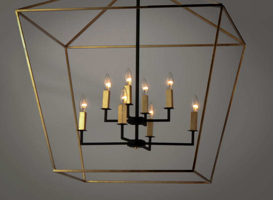 Maxim Abode 8-Light Chandelier Model: 25154GLTXB