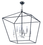 Maxim Abode 8-Light Chandelier Model: 25154TXBPN