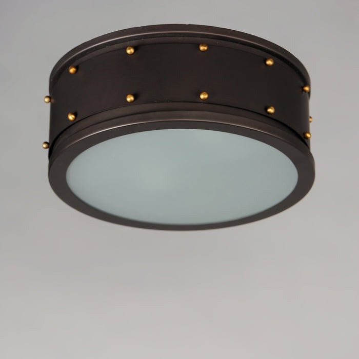 Maxim Trestle 2-Light Flush Mount Model: 25160OIAB