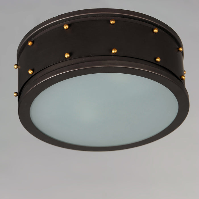 Maxim Trestle 2-Light Flush Mount Model: 25160OIAB