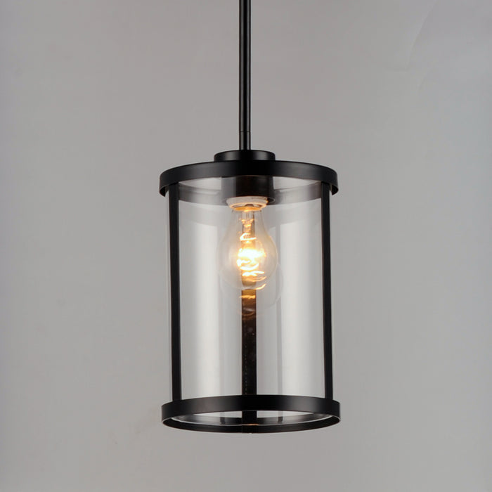 Maxim Sentinel 1-Light Mini Pendant Model: 25252CLBK