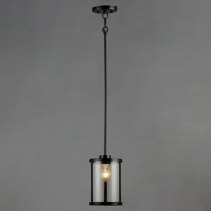 Maxim Sentinel 1-Light Mini Pendant Model: 25252CLBK