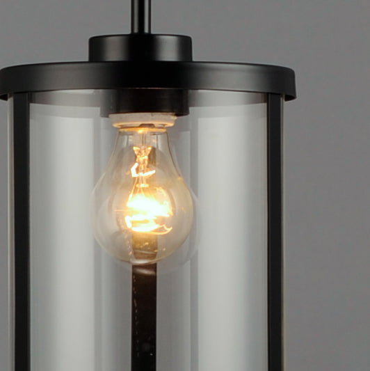 Maxim Sentinel 1-Light Mini Pendant Model: 25252CLBK