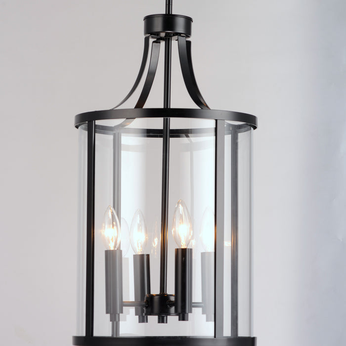 Maxim Sentinel 4-Light Pendant Model: 25253CLBK