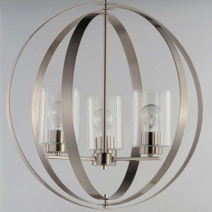 Maxim Sentinel 3-Light Pendant Model: 25254CLSN