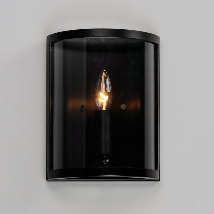 Maxim Sentinel 1-Light Wall Sconce Model: 25259CLBK