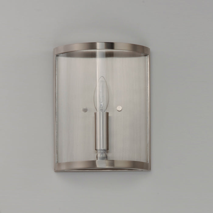 Maxim Sentinel 1-Light Wall Sconce Model: 25259CLSN