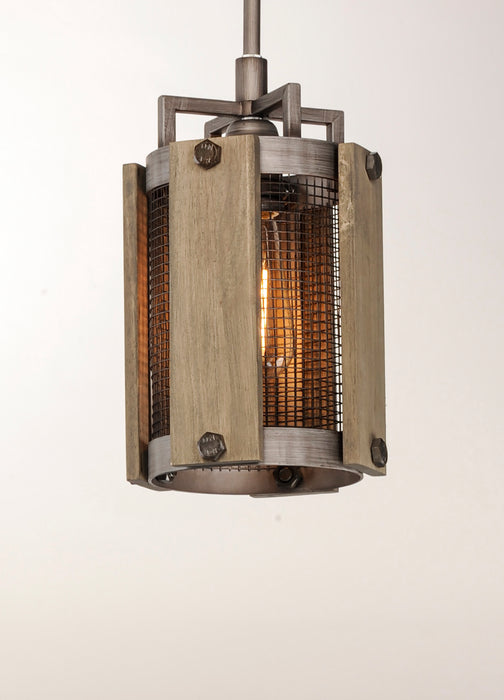 Maxim Outland 1-Light Mini Pendant Model: 25261BWWZ