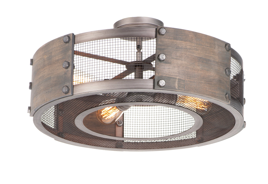 Maxim Outland 4-Light Pendant / Semi-Flush Mount Model: 25264BWWZ