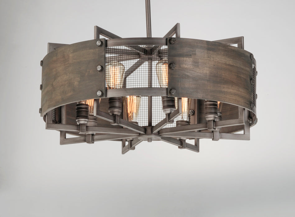 Maxim Outland 8-Light Pendant Model: 25266BWWZ