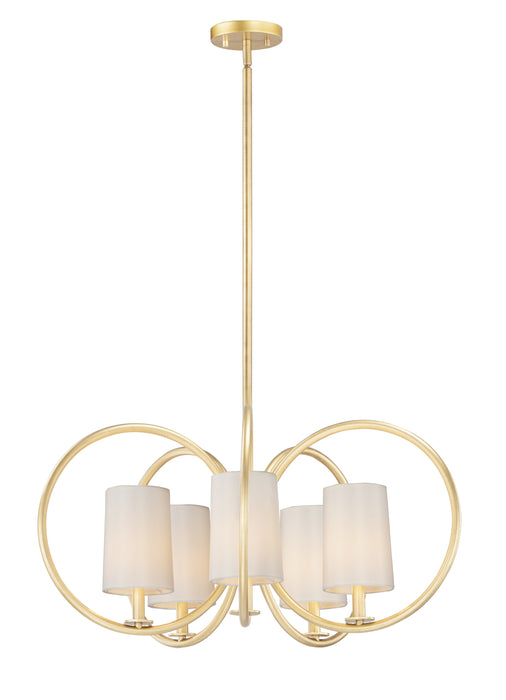 Maxim Meridian 5-Light Chandelier Model: 25295OFNAB