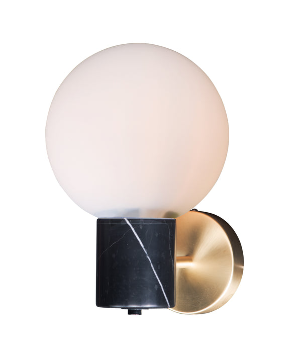 Maxim Vesper 1-Light Wall Sconce Model: 26030SWSBRBK