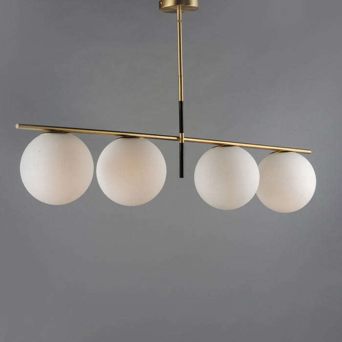 Maxim Vesper 4-Light Pendant Model: 26036SWSBRBK