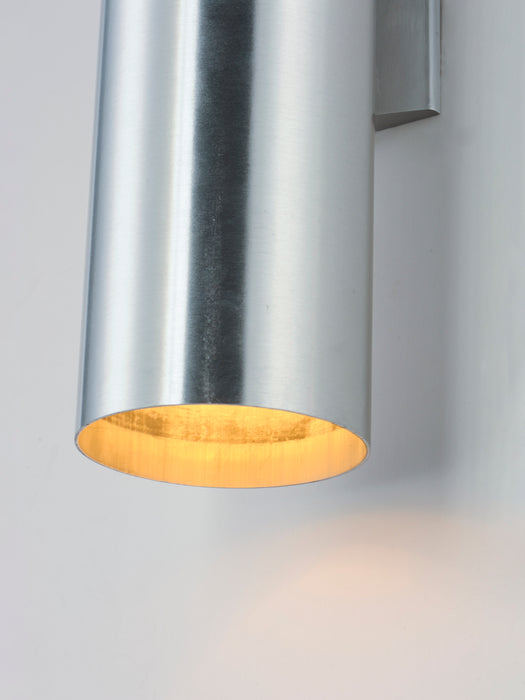 Maxim Outpost 2-Light 15H Outdoor Wall Sconce Model: 26103AL